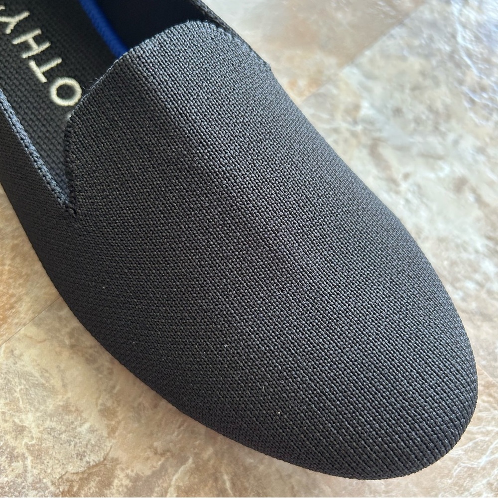 Rothy's Black The Loafer Slip-Ons - Picture 3 of 8